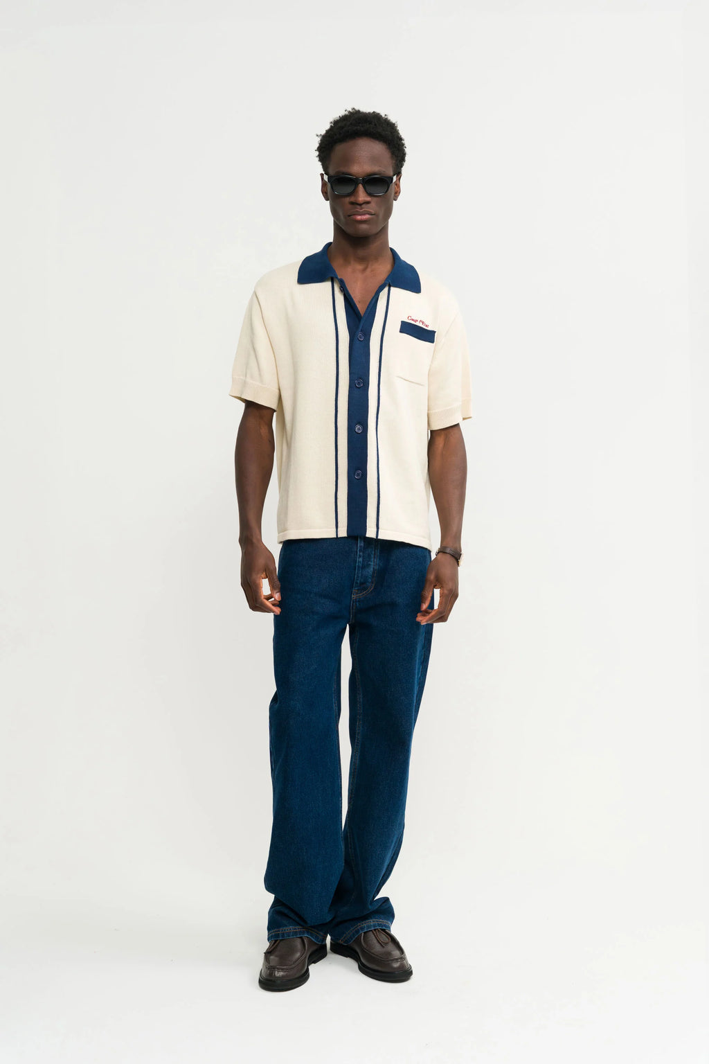 Knitted Bowling Shirt