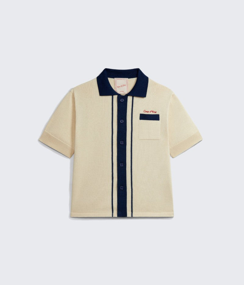 Knitted Bowling Shirt