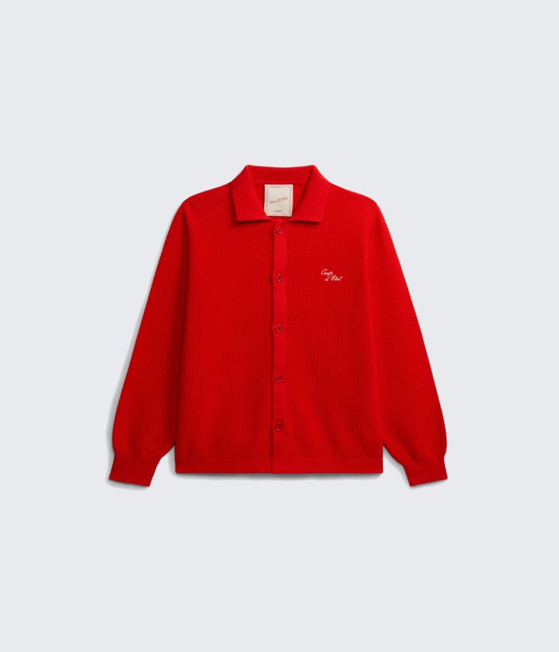 Knitted Long Sleeve Shirt