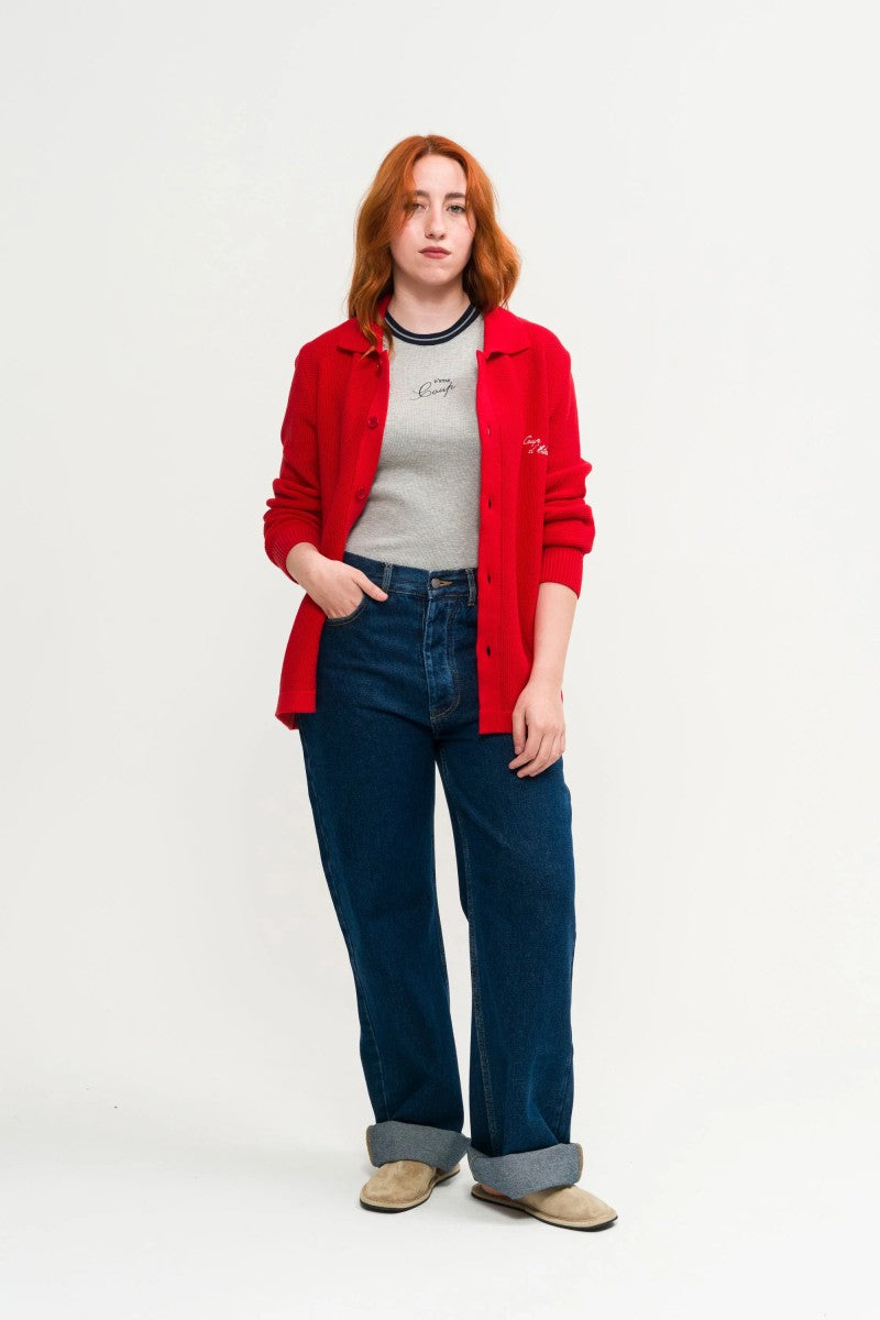 Knitted Long Sleeve Shirt