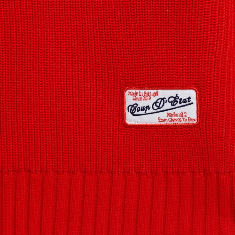Knitted Quarter Zip