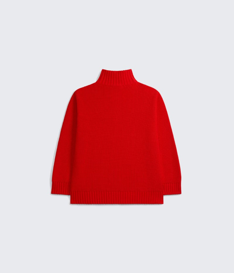 Knitted Quarter Zip