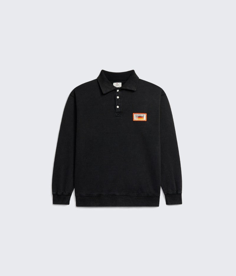 Black Logo Polo