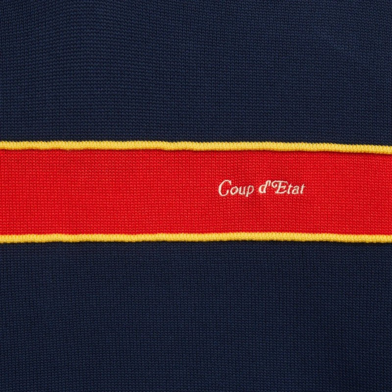 Navy Long Sleeve Polo