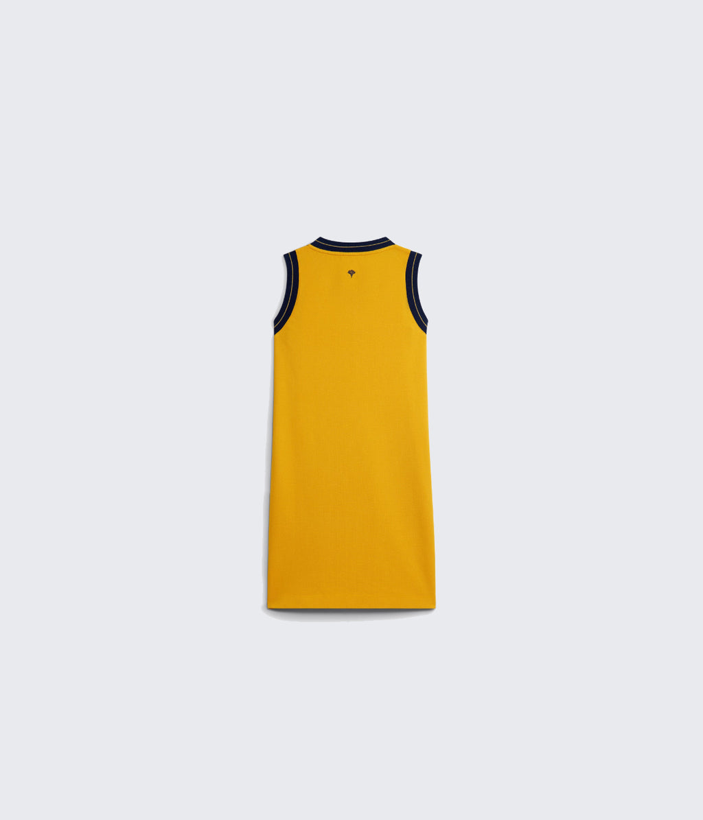 Yellow Mini Dress