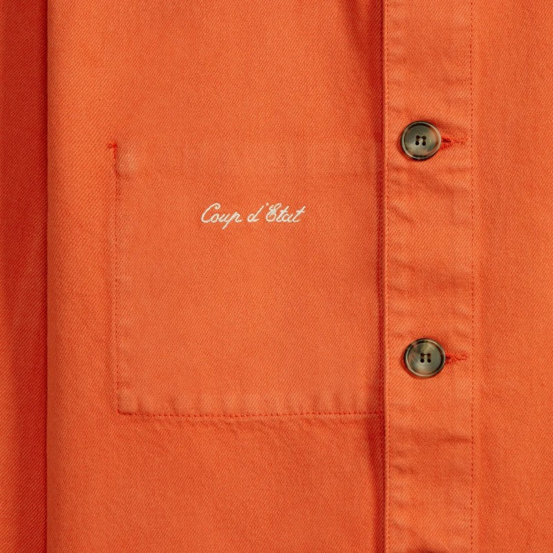 Washed Red Overshirt