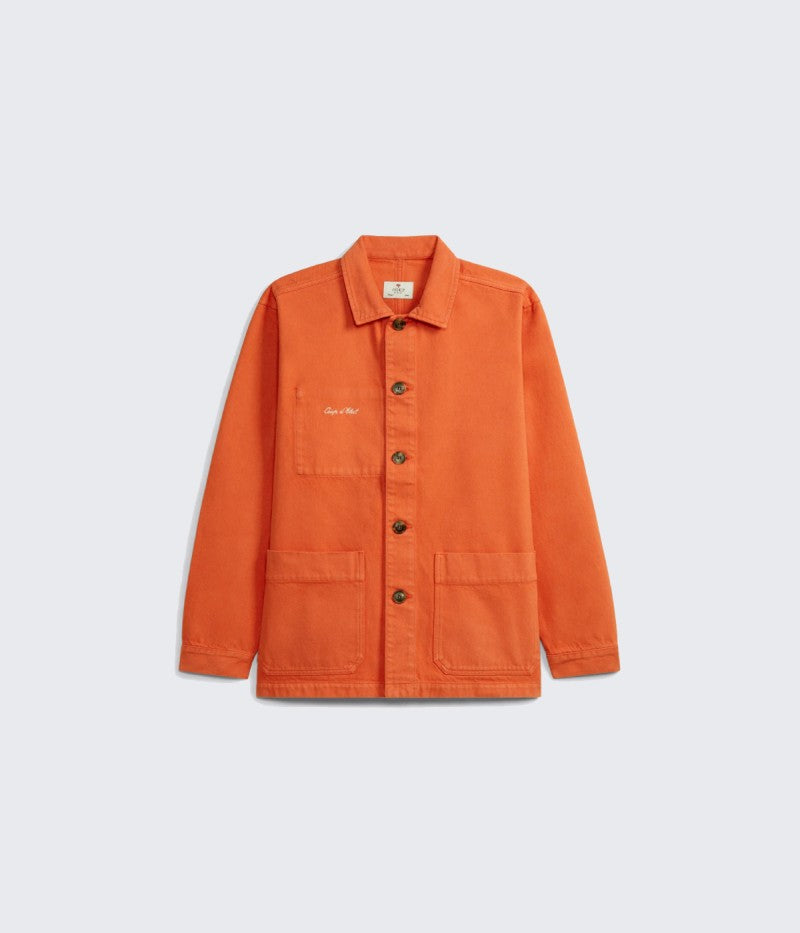 Washed Red Overshirt