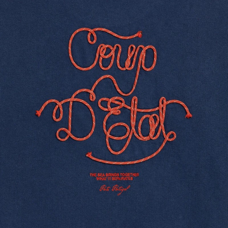 Sailing Rope Tee Navy