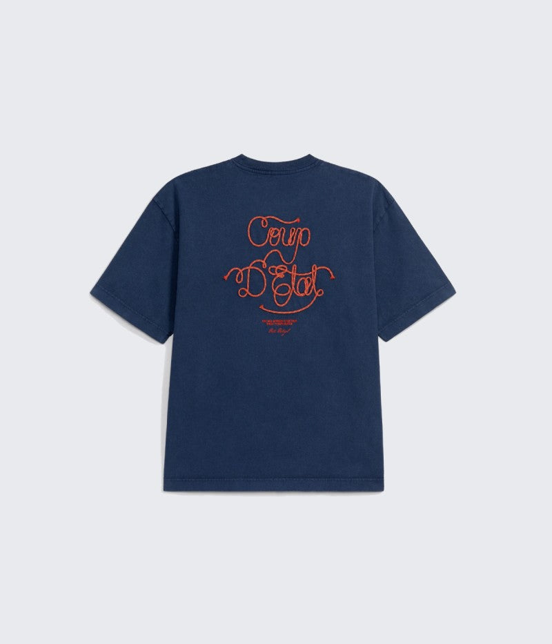 Sailing Rope Tee Navy
