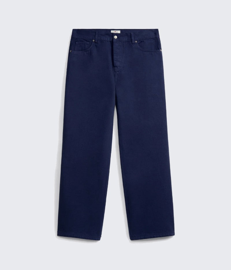 Straight Canvas Trousers