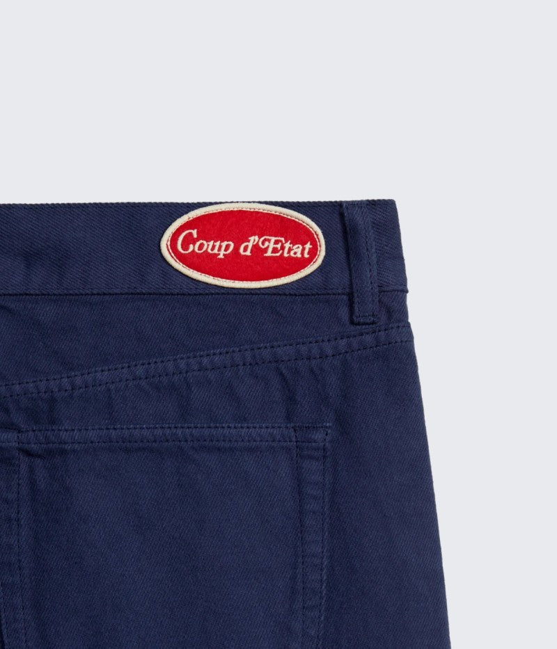 Straight Canvas Trousers