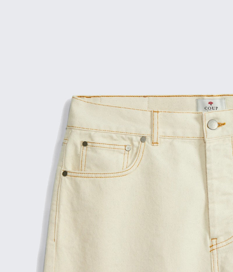 Straight Denim Trousers