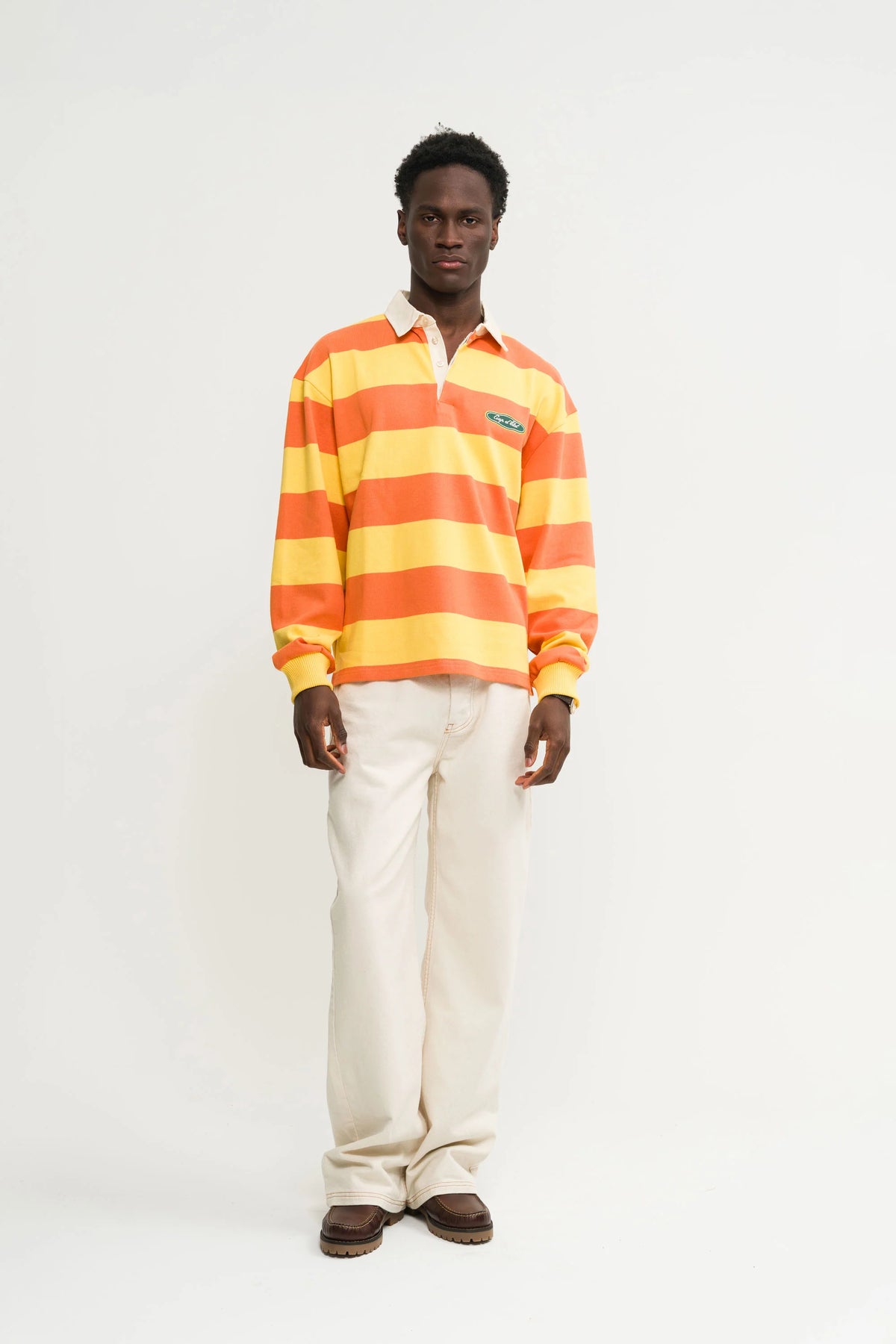 Striped Rugby Polo