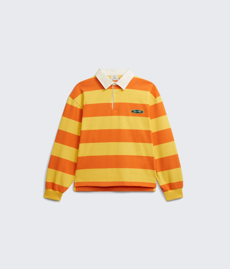 Striped Rugby Polo