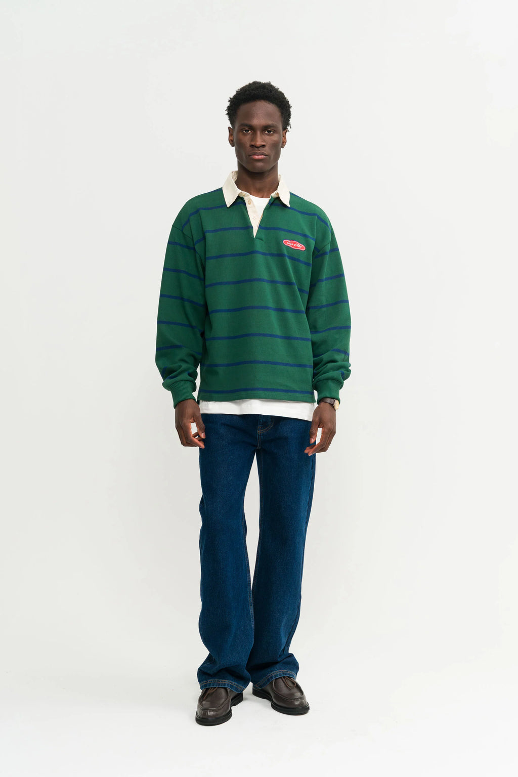Striped Rugby Polo
