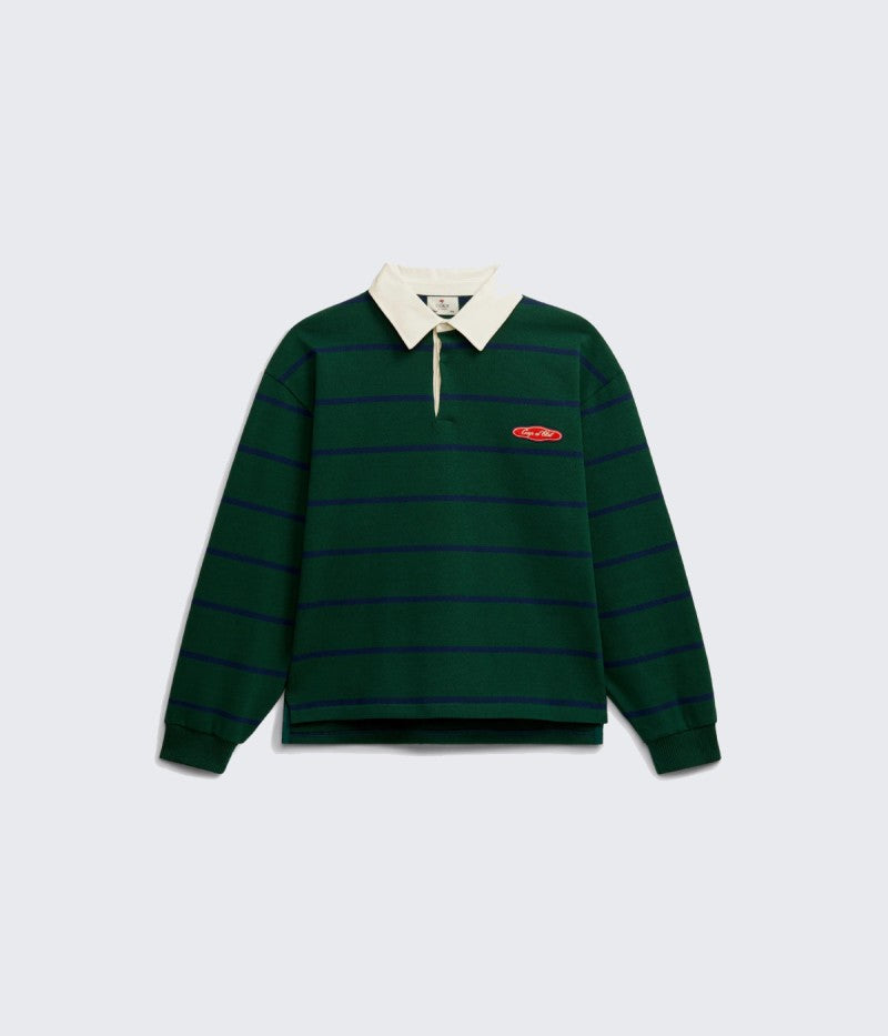 Striped Rugby Polo