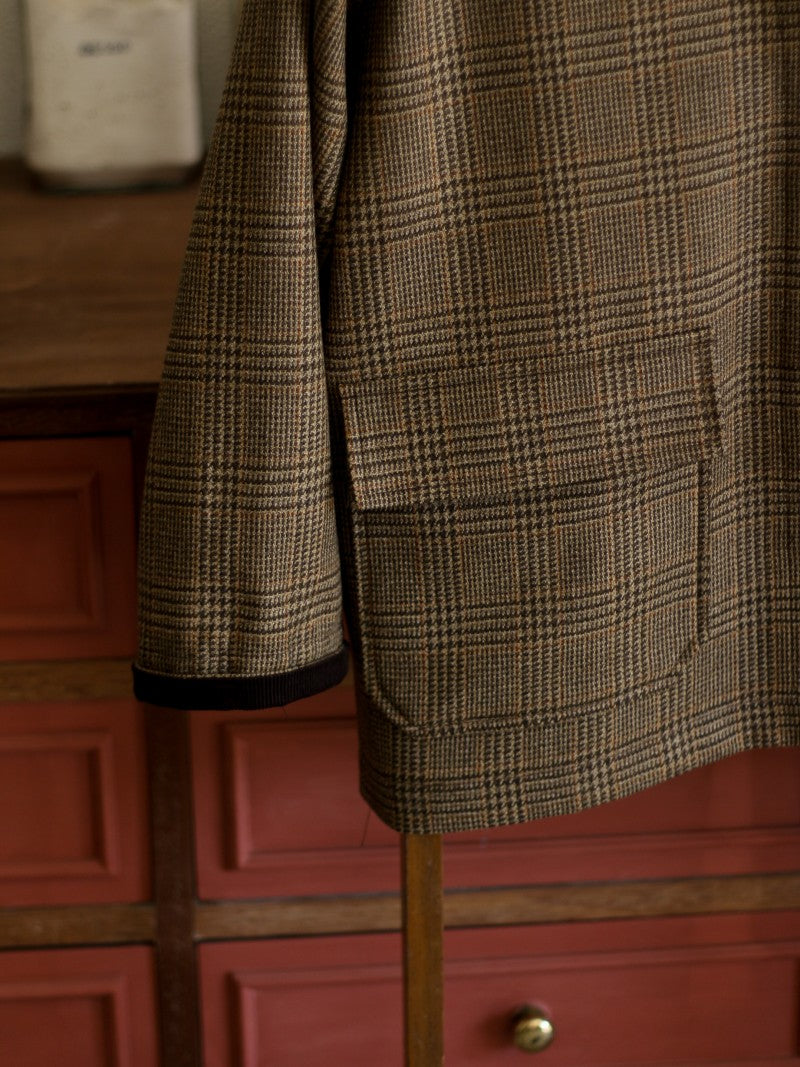Ella Wool Plaid Overshirt