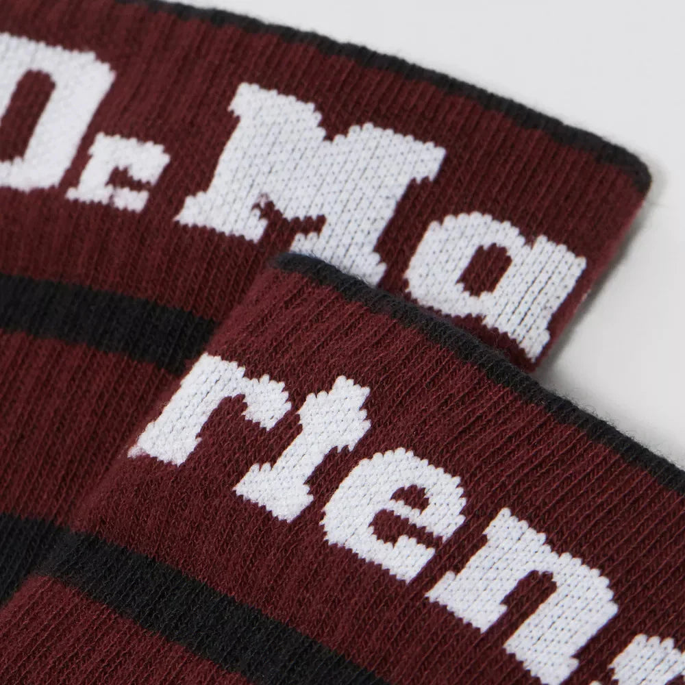 ATHLETIC LOGO SOCK / BLACK+CHE
