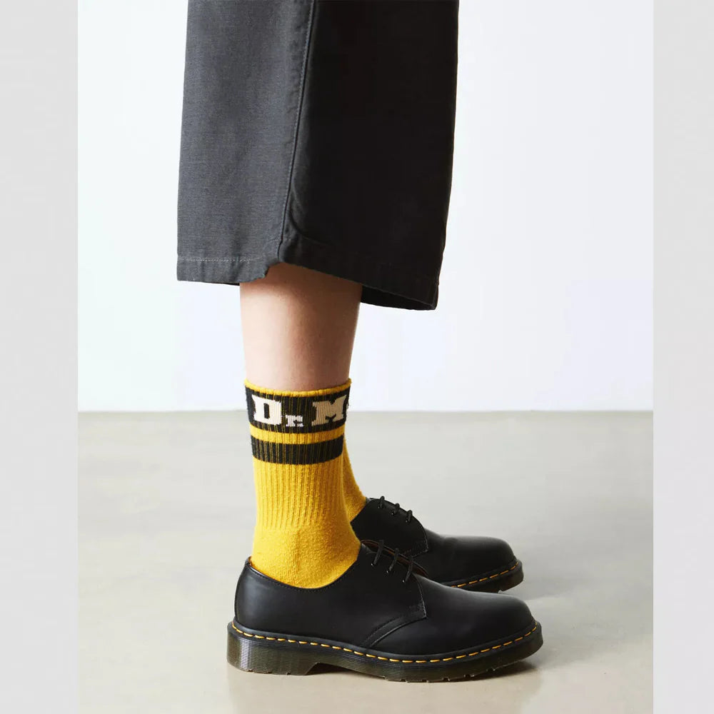 ATHLETIC LOGO SOCK / YELLOW