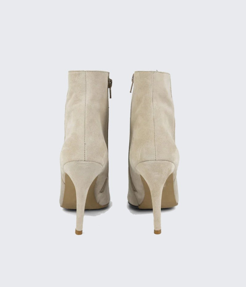 Beige High Boots BOOTY1.0