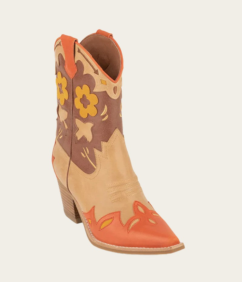 LOONEY / ORANGE+BROWN