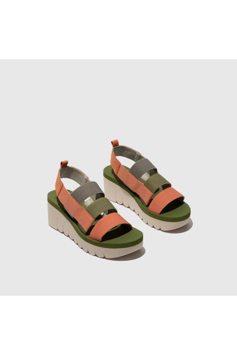 YERE / TEA ROSE+MULTI+GREEN