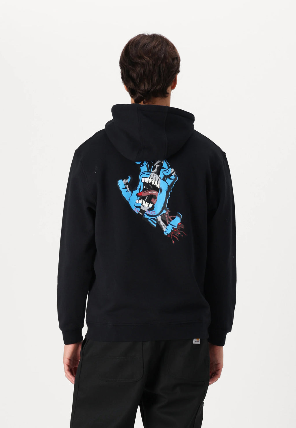 Hood Torn Hand - Black