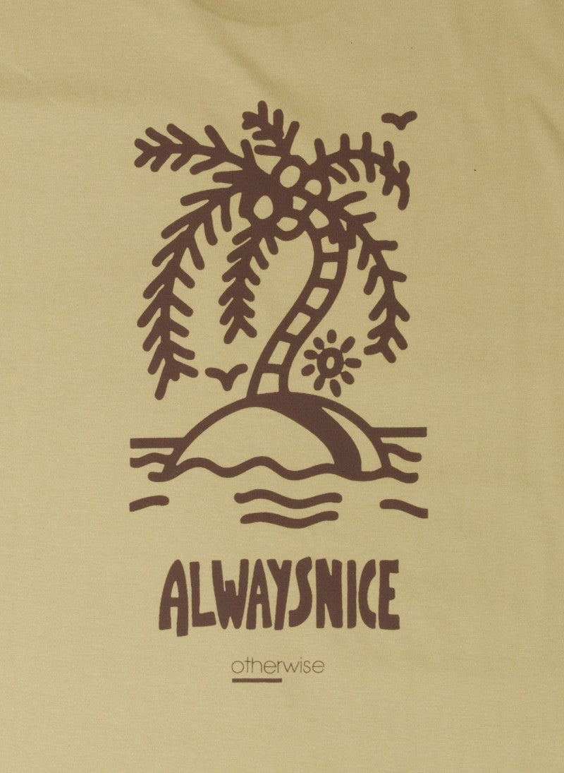 always nice organic t-shirt