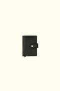 leather wallet in black