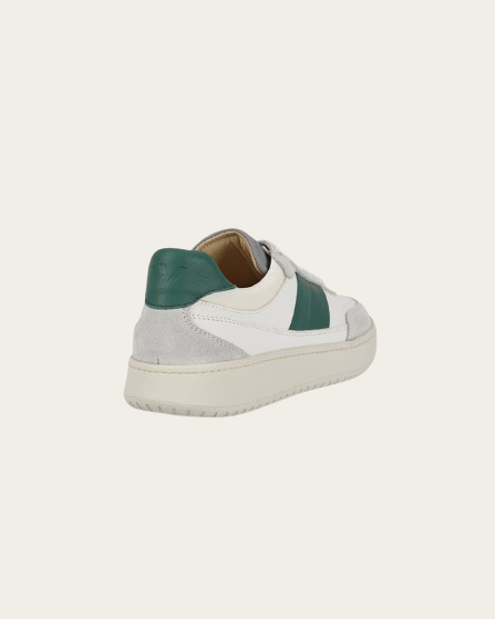 THE SPARK SNEAKERS - White Grey Green