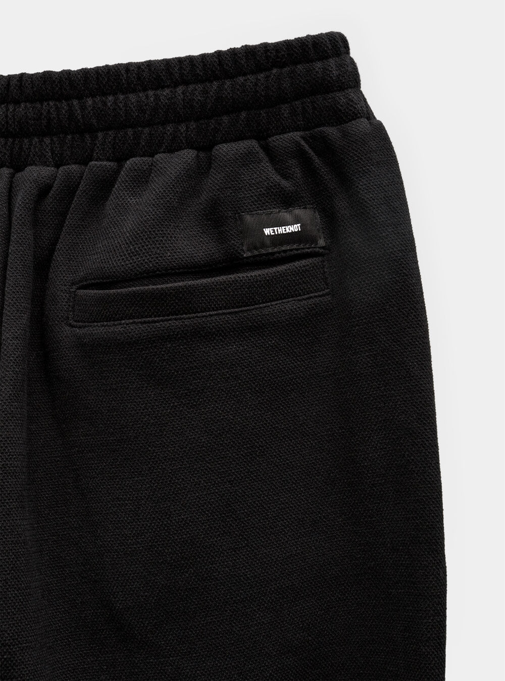 Piqué track pants
